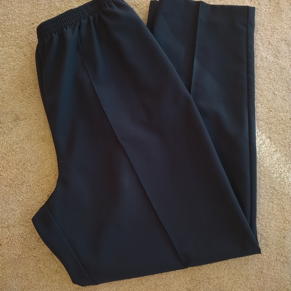 Women's Navy Blue Pull On Pant By THE TOG SHOP